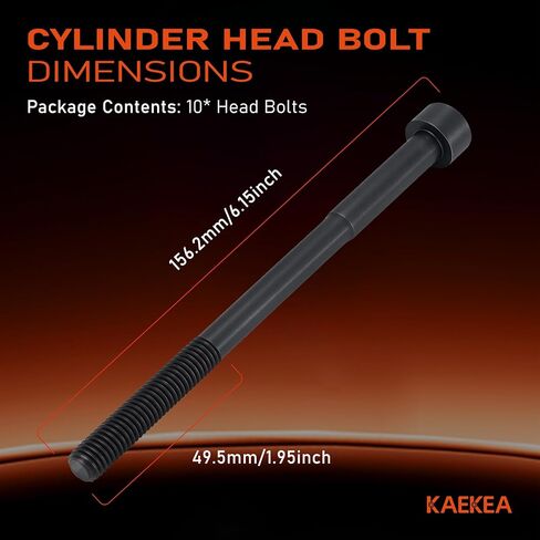 ES 72434 Engine Cylinder Head Bolt Set Compatible with Toyota Corolla iM Matrix Prius V/P/Plug-in 2009-2020 Lexu-s CT200h 2011-2017 Pontiac Vibe 2009-2010 Bolts Kit in Saudi Arabia