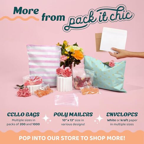 3" X 4" Self Sealing Cellophane Bags (1000 Pack) - Clear Cookie Bags With Seal for Baked Goods Packaging, Cookie Wrappers, Bakery Packaging, Bake Sale, Candy, Treats, Goodies, Gifts, Party Favors in Saudi Arabia