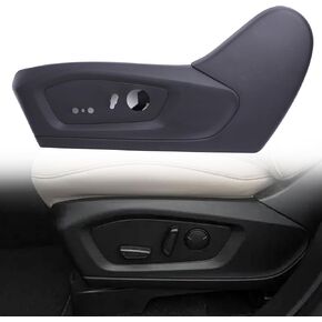 MB5Z-7862187-EC Driver Seat Side Track Cover, Driver Seat Trim Panel Compatible with Ford Explorer 2020 2021 2022 2023 Front Left Seat Cushion Outer Shield Cover Replaces MB5Z7862187EC Black in Saudi Arabia