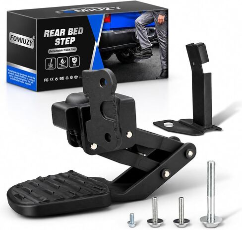 Rear Bedstep Retractable Bumper Truck Tailgate Step Compatible with Dodge Ram 2500 3500 2019 2020 2021 2022 2023 Replaces 82215842AG 82215842AH 82215842AD 82215842AE 82215842AF in Saudi Arabia