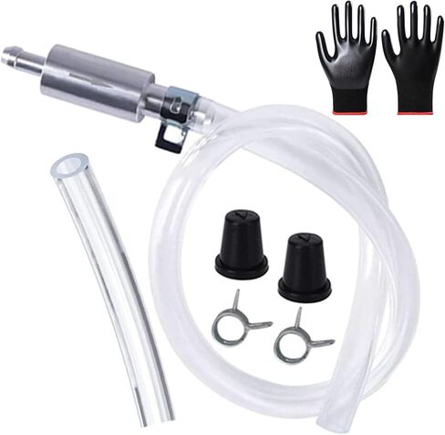 Brake Bleeder Hose Kit One Way Check Valve with Metal Clips for Cars Motorcycles Clutch Universal Flexible Bleeding Tool in Kuwait