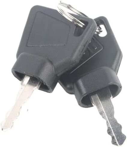 مفتاح الإشعال متوافق مع مفتاح تشغيل حفارة JCB وقفل الباب DPGKITS 2PCS 1 سنة in Kuwait