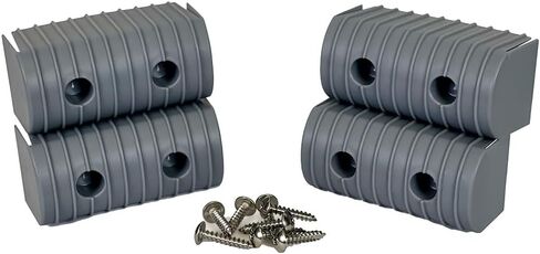 23051 Bunk Wrap End Cap Only - 2in x 4in. - Cool Gray in Saudi Arabia