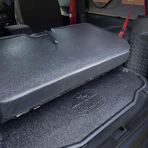 Armorlite Full Vehicle Kit for Jeep Wrangler - 2011-2018 JK (2DR) - Front and Rear Flooring, Cargo Mat, Left and Right Wheelhouse Covers, seatback Cover - Mesa Smoke - B1013644-BLK1-AA in Saudi Arabia