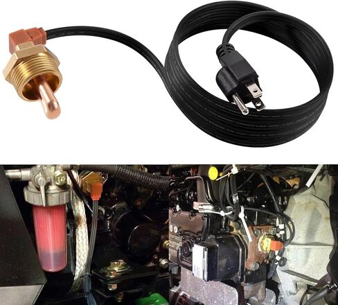 3100003 Engine Block Immersion Heater, 1" NPT Thread Brass Adapter Fit for Eagle, for Jaguar, for Jeep, for Renault, for Rover, for Kubota, for Massey, for Perkins, for Yanmar in Saudi Arabia