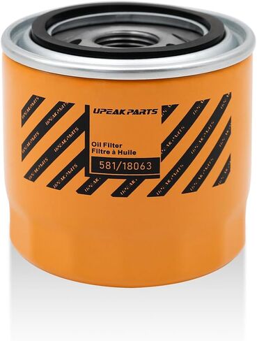 581/18063 Hydraulic Spin-On Filter High Efficiency Oil Filtration, Compatible with 214E 215E 4CX 940 Models, Replaces 581M8565 581M8563 1535358 15861402 HF35139 M131053 in Kuwait