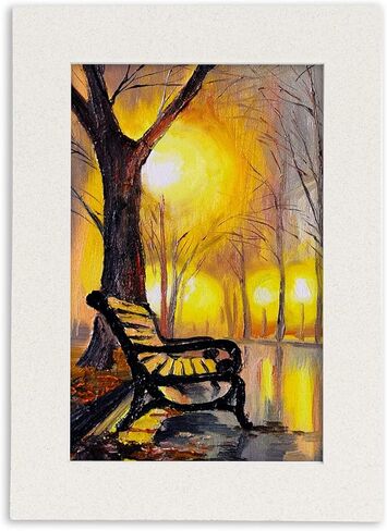 ملصق Palooza مقاس 16 × 20 مقطوع بشكل مشطوف للصور مقاس 14 × 16 - لوح محار أبيض خالٍ من الأحماض - للصور والصور والتأطير - سمك 4 طبقات in Kuwait