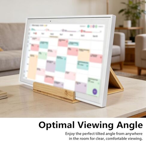 Digital Calendar Stand Compatible with Skylight Calendar, Compatible with Skylight Calendar Stand, Holder for Skylight Calendar Max 27 Inch, Easy Installation in Saudi Arabia