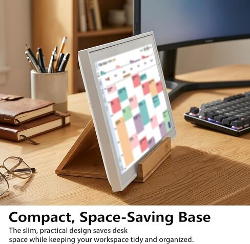 Digital Calendar Stand Compatible with Skylight Calendar, Compatible with Skylight Calendar Stand, Holder for Skylight Calendar Max 27 Inch, Easy Installation in Saudi Arabia