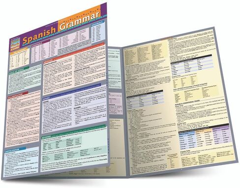 Spanish Grammar: a QuickStudy Laminated Reference Guide in Saudi Arabia