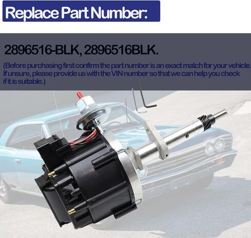 موزع 2896516BLK HEI متوافق مع محركات تشيفي 261/235/216 6 سلندر 1942-1961 2896516-BLK in Kuwait