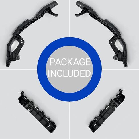 4Pcs Front Headlight & Bumper Bracket Mount Support Retainer Kit Compatible with Honda Accord 2008-2012 71140TA0A00, 71190TA0A00 Left & Right Side in Saudi Arabia