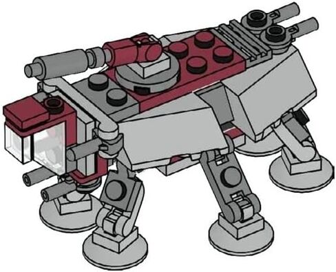 Star Wars AT-TE Paper Pack by Lego in Saudi Arabia