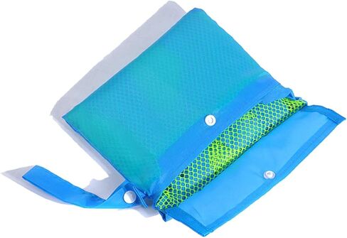 Large Mesh Beach Bags Tote Bag Sand Foldable Sea Shell Bag,Toy Storage Bag,Beach Bags for Kids Girls Boys Family Travel, Grocery in Saudi Arabia