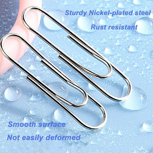 Large Paper Clips 300pcs 2 Inch Jumbo Paperclips for Home Office School Paperwork and Document Organizing in Saudi Arabia