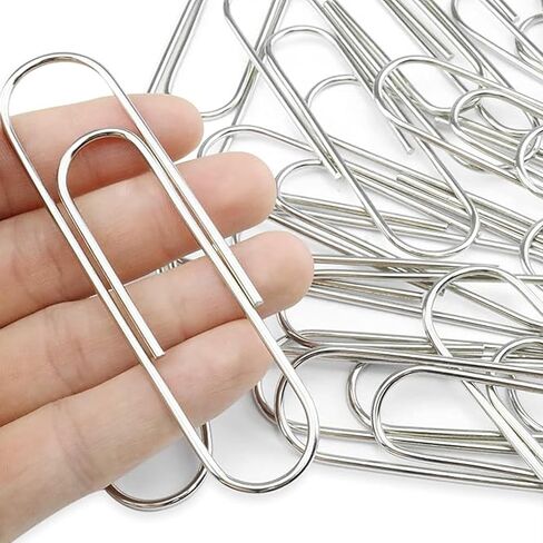 Large Paper Clips 300pcs 2 Inch Jumbo Paperclips for Home Office School Paperwork and Document Organizing in Saudi Arabia