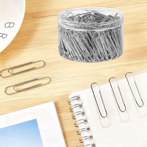 Large Paper Clips 300pcs 2 Inch Jumbo Paperclips for Home Office School Paperwork and Document Organizing in Saudi Arabia