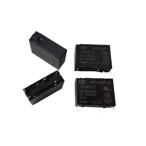 20 قطعة/الوحدة التتابع HF46F 12-HS1G HF46F-G 12-HS1T 4 دبابيس 5A 7A(HF46F 12-HS1G) in Kuwait