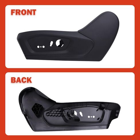 MB5Z-7862187-EC Driver Seat Side Track Cover, Driver Seat Trim Panel Compatible with Ford Explorer 2020 2021 2022 2023 Front Left Seat Cushion Outer Shield Cover Replaces MB5Z7862187EC Black in Saudi Arabia