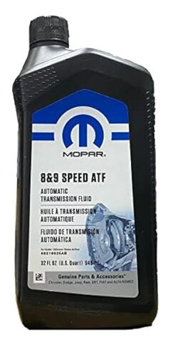 Mopar Chrysler Dodge Jeep Ram 8 and 9 Speed Automatic Transmission Fluid New Case of 6 in Saudi Arabia