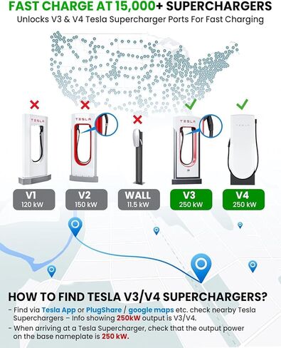 محول NACS إلى CCS مطور لعام 2026 متوافق مع Ford وRivian وGM EVs لشاحن V3/V4 Tesla Supercharger 500A /1000V NACS DC in Kuwait