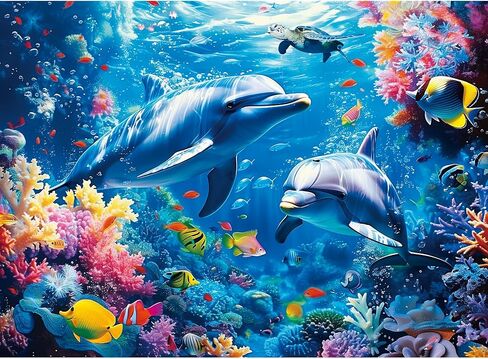 300 Piece Puzzles for Adults,Animals of The Savannah Jigsaw Puzzle for Adults Kids Seniors,Recycled Cardboard Large Piece Puzzle 300 Piece,Family Activity Great Gift for Family Friends 20.5 * 15 in in Saudi Arabia