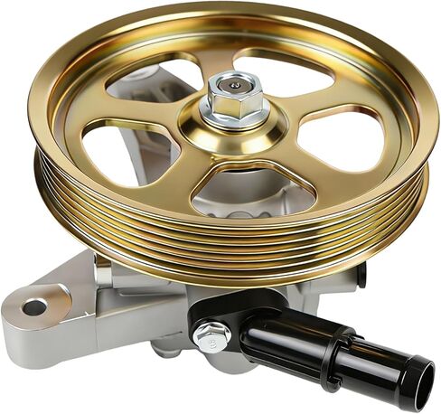 مضخة توجيه كهربائية مع بكرة متوافقة مع Acura MDX 3.5L 3.7L & Honda Pilot 3.5L 2005-2008 & Odyssey 3.5L 2005-2010 استبدال OEM 21-5442، 56110-RGL-A03، 56110-PVJ-A01 in Kuwait