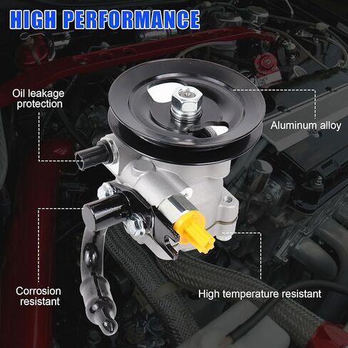 571001E000 مضخة توجيه كهربائية مع بكرة، لكيا ريو 2006-2009 1.6L، لريو5 2006-2009 1.6L، لشركة هيونداي أكسنت 2006-2009 1.6L، لدودج Attitude 2006-2009 1.4L/1.6L، OE #21-5473 in Kuwait