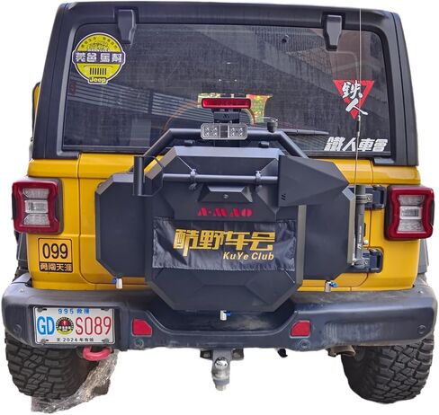 off-road vehicle equipment-304 stainless steel storage tank, water storage tank, shovel and other multi-functional off-road equipment, suitable for jeep Wrangler JK, JL models in Saudi Arabia
