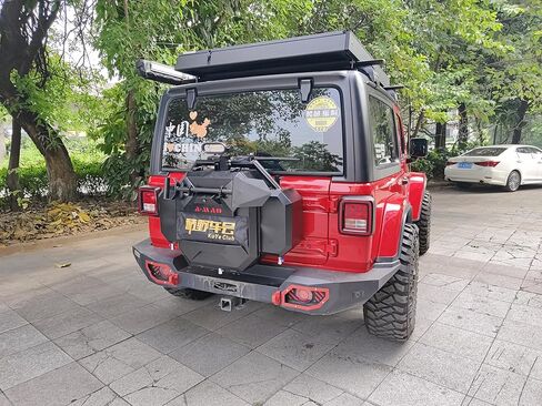off-road vehicle equipment-304 stainless steel storage tank, water storage tank, shovel and other multi-functional off-road equipment, suitable for jeep Wrangler JK, JL models in Saudi Arabia