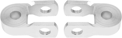 Motorcycle Shock Absorbers, 2pcs Universal Motorcycle Rear Shock Absorber Riser Height Extension Silver Motorcycle Parts (No Screw) in Saudi Arabia