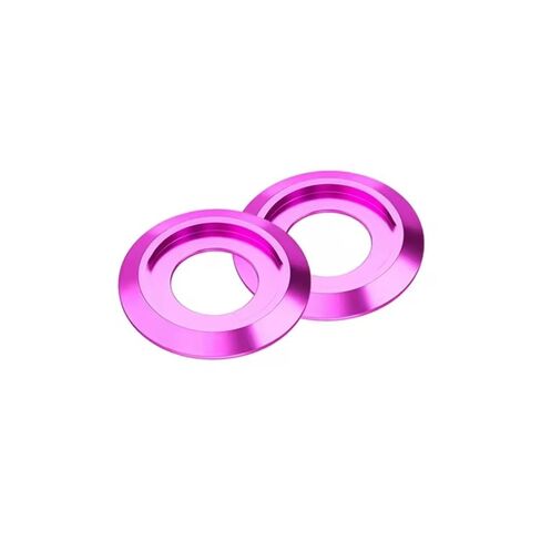 3-10Pcs M2 M2.5 M3 M4 M5 M6 M8 Aluminum Alloy Flat for ISO7380 Button Head Screw Gasket Multicolor RC Car Accessories Washers Hardware(Silver - 1pc,10Pcs M2) in Saudi Arabia