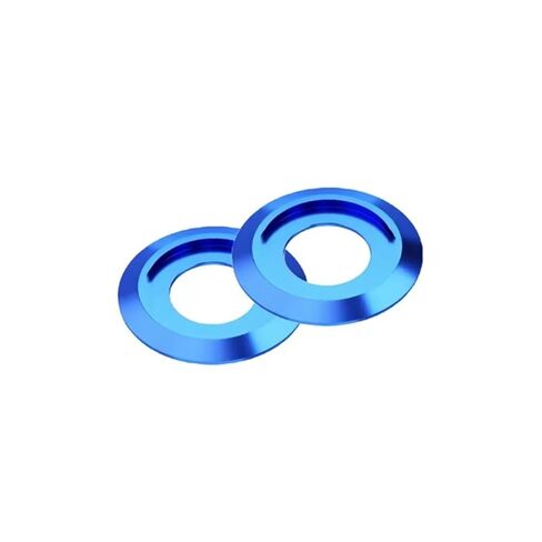 3-10Pcs M2 M2.5 M3 M4 M5 M6 M8 Aluminum Alloy Flat for ISO7380 Button Head Screw Gasket Multicolor RC Car Accessories Washers Hardware(Silver - 1pc,10Pcs M2) in Saudi Arabia