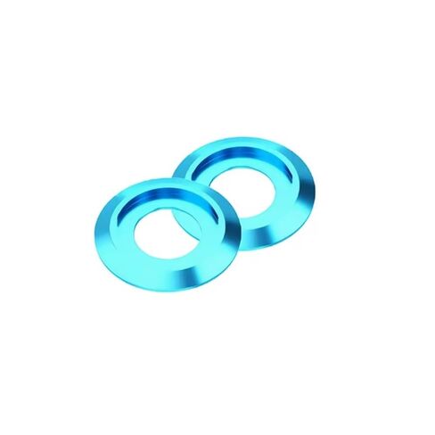 3-10Pcs M2 M2.5 M3 M4 M5 M6 M8 Aluminum Alloy Flat for ISO7380 Button Head Screw Gasket Multicolor RC Car Accessories Washers Hardware(Silver - 1pc,10Pcs M2) in Saudi Arabia