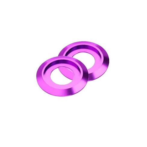 3-10Pcs M2 M2.5 M3 M4 M5 M6 M8 Aluminum Alloy Flat for ISO7380 Button Head Screw Gasket Multicolor RC Car Accessories Washers Hardware(Silver - 1pc,10Pcs M2) in Saudi Arabia