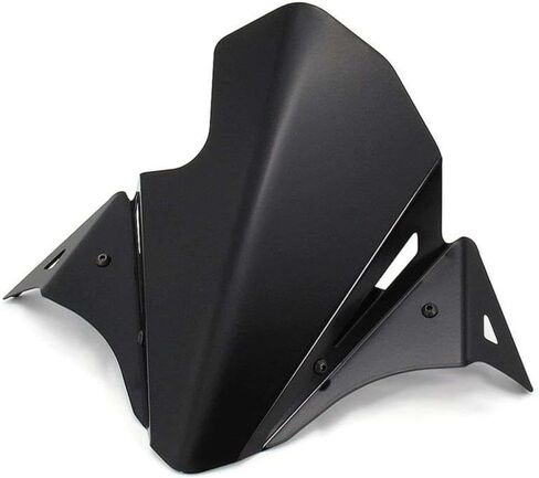 Motorcycle Front Windshield Metal Airflow Wind Deflector Compatible with MT-09 MT09 2017 2018 2019 2020(Black) in Saudi Arabia