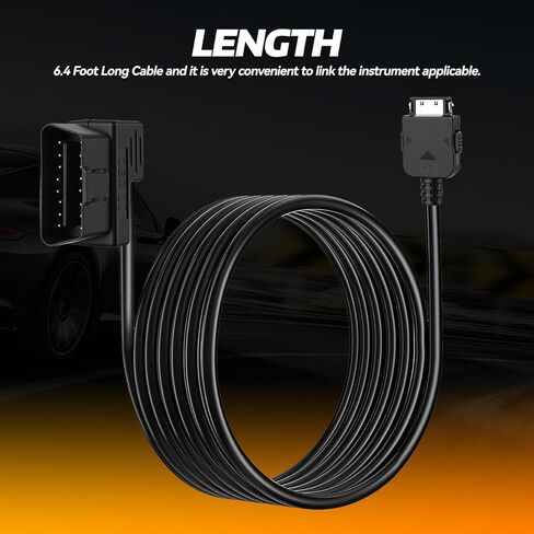 كابل منفذ الوصول obd2 obdii متوافق مع الحبل v3 sub-aru ford vw wrx sti focus evo bmw، يناسب جميع السيارات التي تستخدم منافذ الوصول v3 in Kuwait