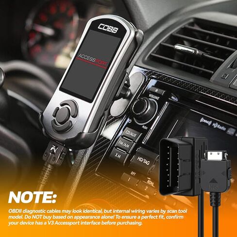 كابل منفذ الوصول obd2 obdii متوافق مع الحبل v3 sub-aru ford vw wrx sti focus evo bmw، يناسب جميع السيارات التي تستخدم منافذ الوصول v3 in Kuwait