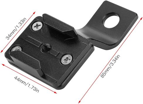 Zerodis Aluminum Motorcycle Rearview Mirror Mount Bracket Stable Camera Holder for XiaoYi Sports Camera Sports Cameras Accessories in Kuwait