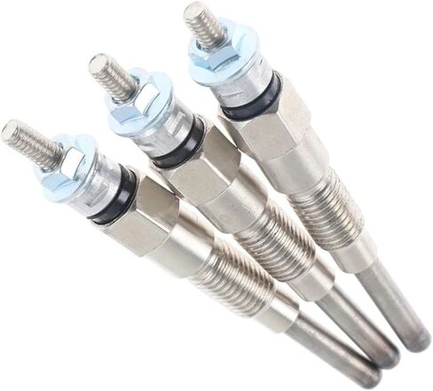 3Piece Engine Heater Glow Plugs 8Mm Parts Compatible With Kubota Tractor B21 B1700D B1700E Part Number 16851-65512 16851-a in Kuwait