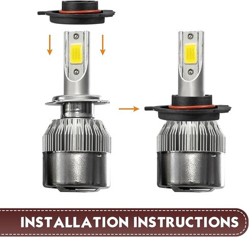 2 PCS H4 Car LED Light Bulb Retainers, Bulb Adapter Sockets Retainer Holder, Universal Vehicle Lights Buckle Holder with Gasket Rings, for Most Cars, Trucks, SUVs (Black) in Saudi Arabia