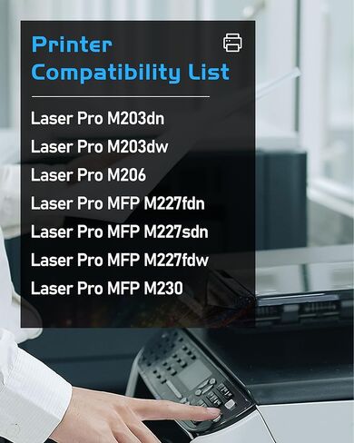 وحدة طبل 32A (وليس حبر) استبدال CF232A أسود لأسطوانة التصوير HP 32A CF232A المتوافقة مع طابعة LaserJet Pro MFP M227fdw M227fdn M227sdn M203dw M203dn M203d عالية الإنتاجية (عبوتان) in Kuwait