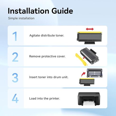 وحدة الطبل DR520 (وليس الحبر) عبوة واحدة بديلة لأسطوانة التصوير Brother DR-520 DR-620 المتوافقة مع حبر الطابعة DCP-8060 8065DN HL-5240 5250DN 5250DNT 5280DW MFC-8460N 8660DN 8670DN 8860DN 8870DW in Kuwait