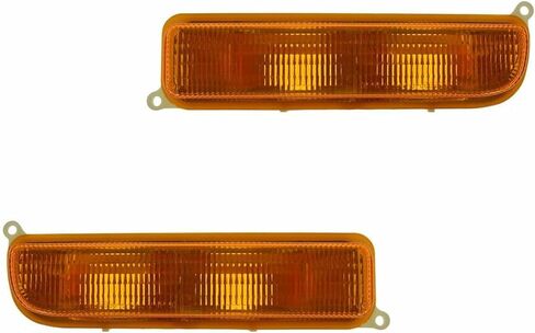 Side Marker Signal Directional Parking Set Kit 2pcs for JEEP for Cherokee SE/Sport 97-01 & Classic/Limited 98-01 Front Left Right 55055142 CH2521127, 3-7 Days Delivery in Saudi Arabia