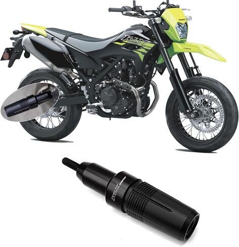 suitable for KLX230SM klx230sm motorcycle frame anti-collision pad engine box slider anti-fall rod exhaust pipe motorcycle accessories (B,Black) in Saudi Arabia