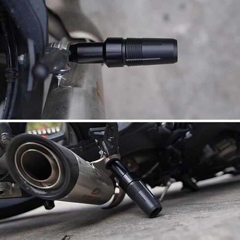suitable for KLX230SM klx230sm motorcycle frame anti-collision pad engine box slider anti-fall rod exhaust pipe motorcycle accessories (B,Black) in Saudi Arabia