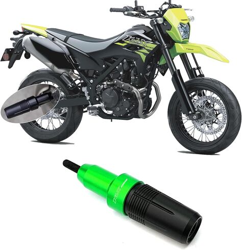 suitable for KLX230SM klx230sm motorcycle frame anti-collision pad engine box slider anti-fall rod exhaust pipe motorcycle accessories (B,Black) in Saudi Arabia