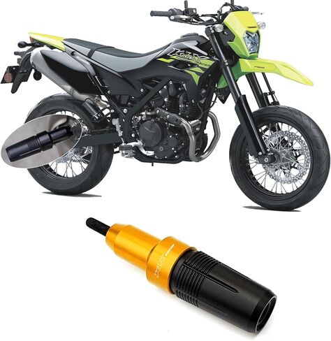 suitable for KLX230SM klx230sm motorcycle frame anti-collision pad engine box slider anti-fall rod exhaust pipe motorcycle accessories (B,Black) in Saudi Arabia