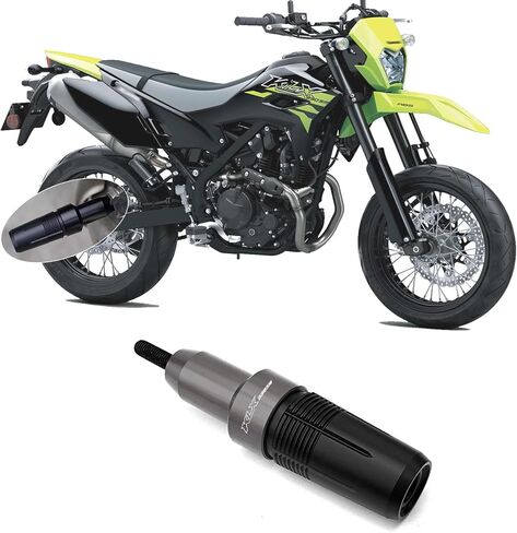 suitable for KLX230SM klx230sm motorcycle frame anti-collision pad engine box slider anti-fall rod exhaust pipe motorcycle accessories (B,Black) in Saudi Arabia