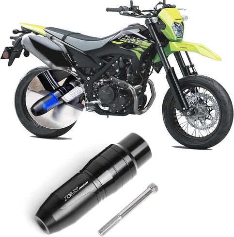 suitable for KLX230SM klx230sm motorcycle frame anti-collision pad engine box slider anti-fall rod exhaust pipe motorcycle accessories (B,Black) in Saudi Arabia